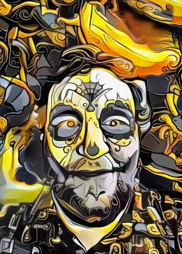 Halloween Face by Bruce Rolff